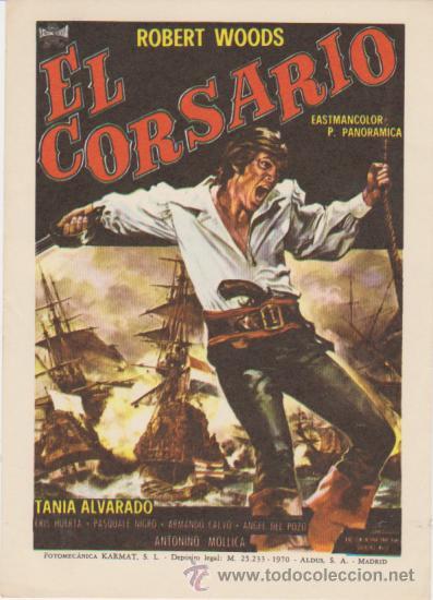 Cine: El Corsario. Sencillo de Floralva.