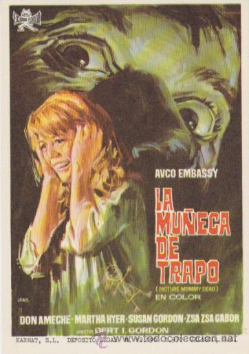 Cine: La mu&ntilde;eca de trapo. Sencillo de Floralva. &iexcl;IMPECABLE! - Foto 1