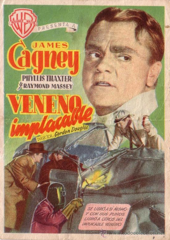Cine: VENENO IMPLACABLE , NO TIENE CINE IMPRESO AL DORSO ,ENVIO GRATIS - Foto 1