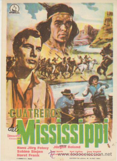 Cine: Cuatreros del Mississippi. Sencillo de Dipenfa. - Foto 1