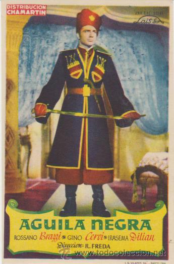 Cine: Aguila Negra. Sencillo de Chamart&iacute;n.  Cine Sol.  &iexcl;IMPECABLE!