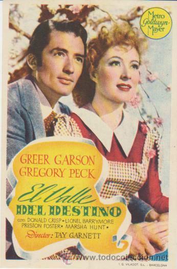 Cine: El Valle del destino. Sencillo de MGM. - Foto 1