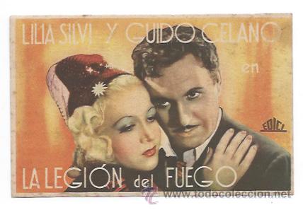 Cine: LA LEGI&Oacute;N DEL FUEGO. (CINE GUIMERA - BADALONA)