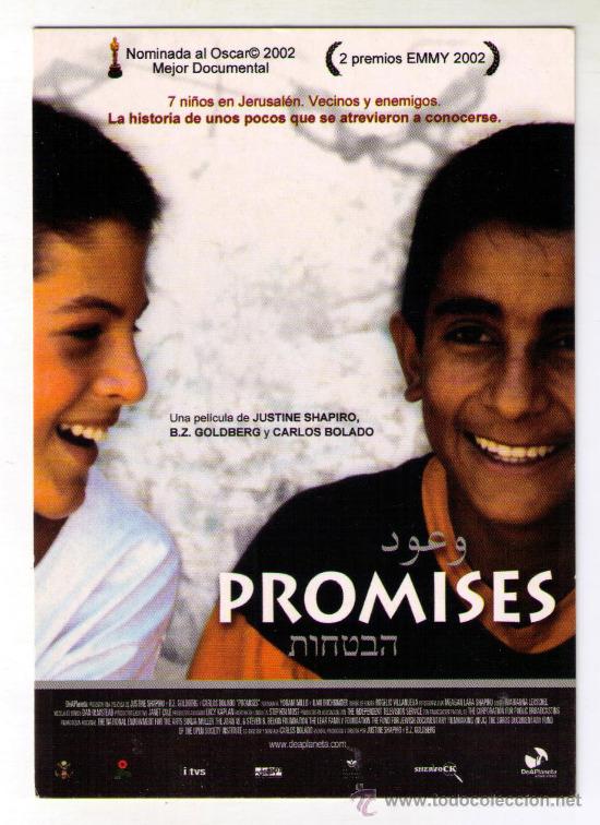 Cine: PROMISES - JUSTINE SHAPIRO - 1996 - PROGRAMA POSTAL - Foto 1