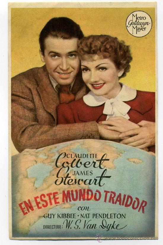 Cine: EN ESTE MUNDO TRAIDOR, con James Stewart.
