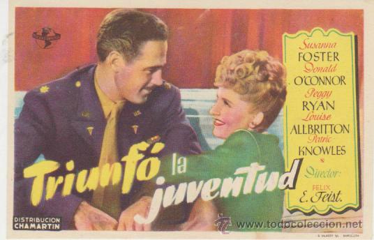 Cine: Triunf&oacute; la juventud. Sencillo de Universal. - Foto 1
