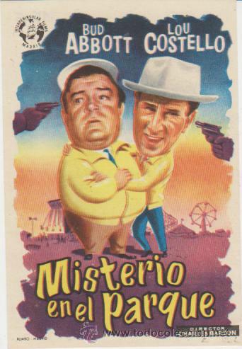Cine: Misterio en el Parque. Sencillo de Interpeninsular. - Foto 1