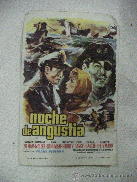 Cine: NOCHE DE ANGUSTIA - ENVIO GRATIS ESPA&Ntilde;A - Foto 1