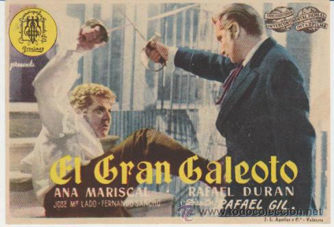 Cine: El Gran Galeoto. Sencillo de Procines. &iexcl;IMPECABLE! - Foto 1