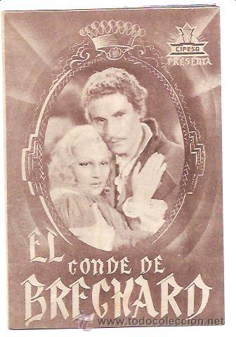 Cine: PROGRAMA EL CONDE DE BRECHARD - Foto 1