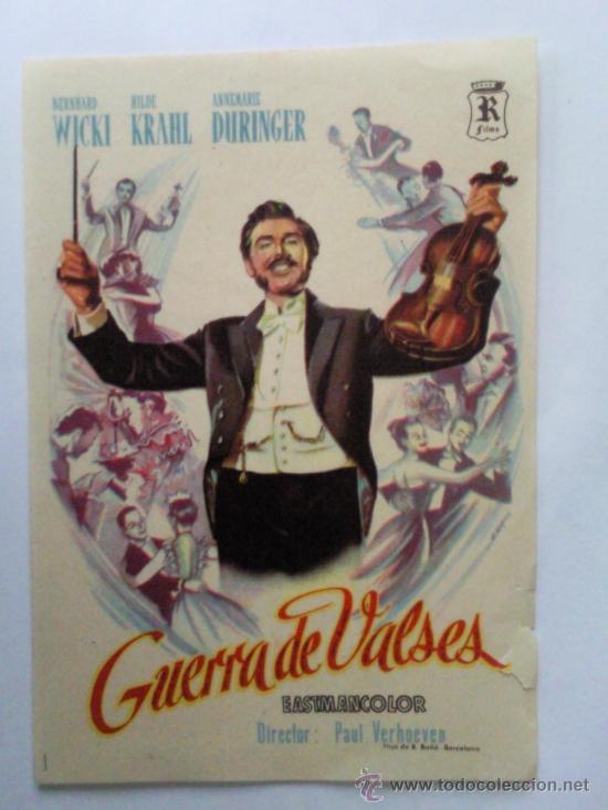 Cine: FOLLETO DE MANO, GUERRA DE VALSES