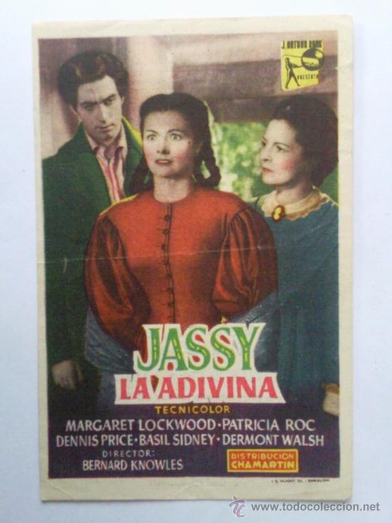 Cine: FOLLETO DE MANO, JASSY LA ADIVINA