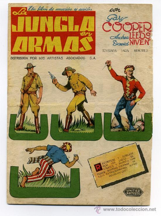 Cine: LA JUNGLA EN ARMAS, con Gary Cooper.