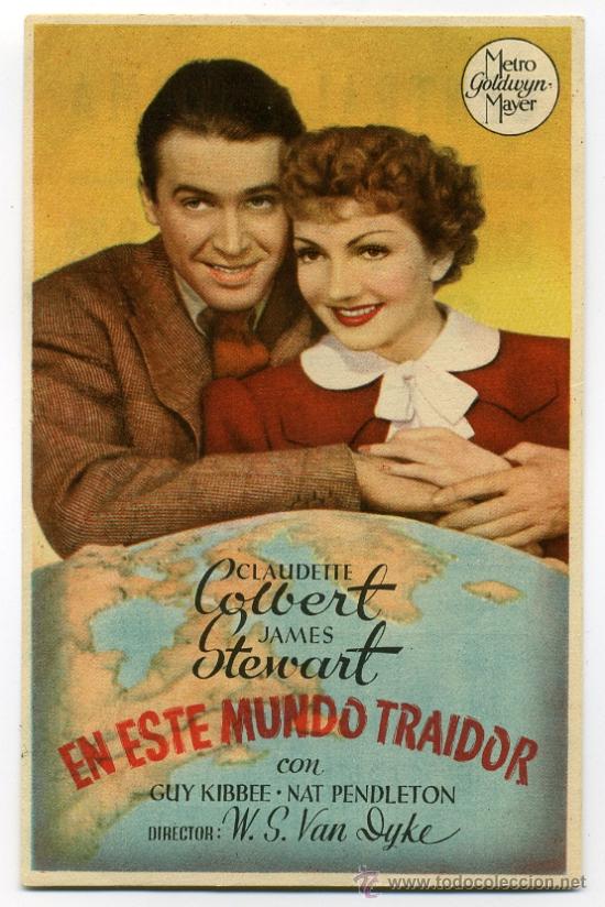 Cine: EN ESTE MUNDO TRAIDOR, con James Stewart.