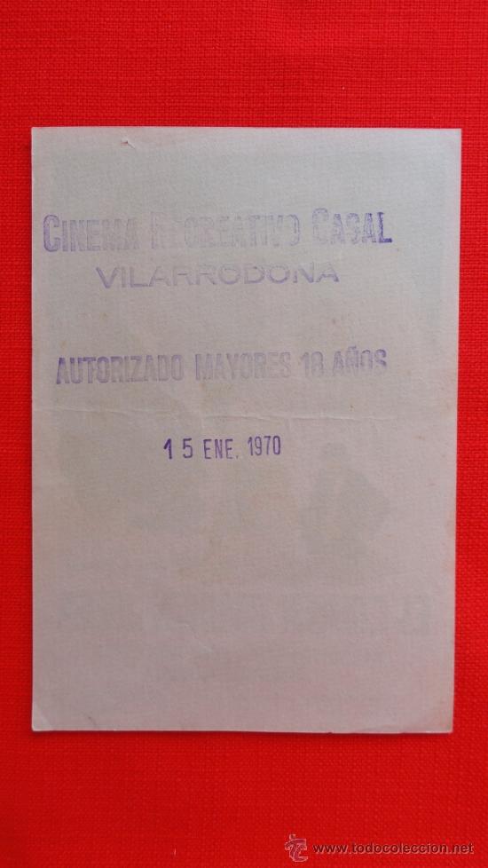 Cine: EL CRIMEN TAMBIEN JUEGA, LAURENCE HARVEY, ANN MARGRET SENCILLO 1970, SELLO PUBLI CASAL VILARRODONA - Foto 2 - 31646036