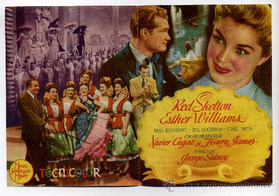 Cine: ESCUELA DE DE SIRENAS, con Esther Williams. - Foto 2