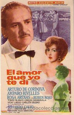 Cine: EL AMOR QUE YO TE DI - Foto 1