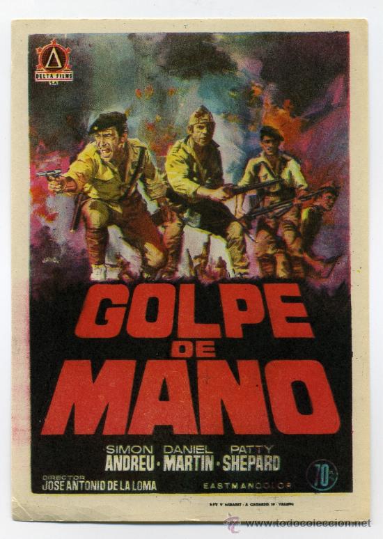 Cine: GOLPE DE MANO, con Sim&oacute;n Andreu. - Foto 1
