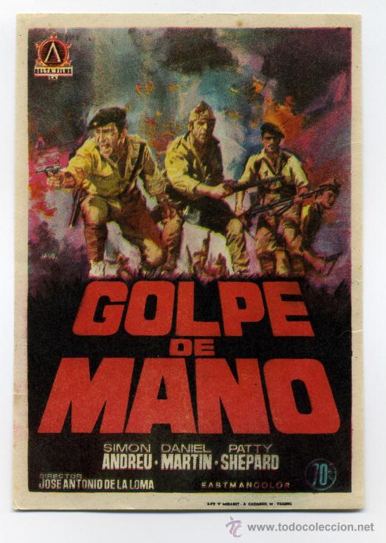 Cine: GOLPE DE MANO, con Sim&oacute;n Andreu. S/I. - Foto 1