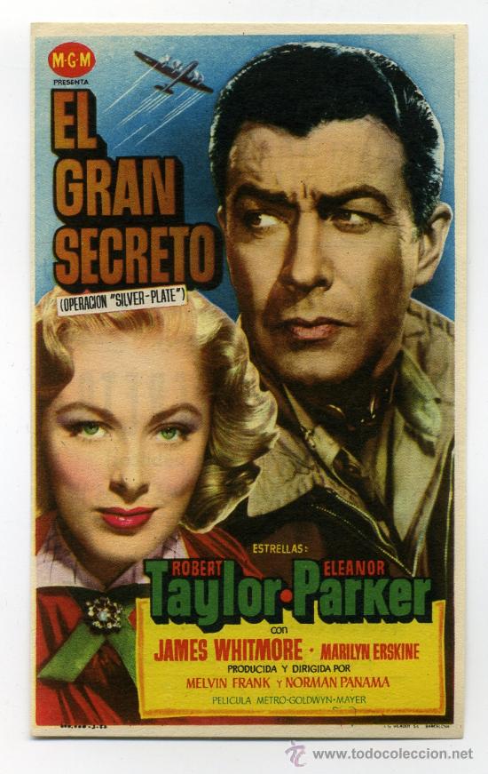 Cine: EL GRAN SECRETO, con Robert Taylor. - Foto 1