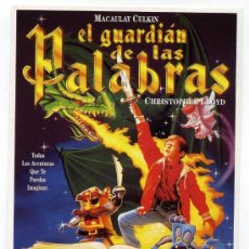 Cine: EL GUARDIAN DE LAS PALABRAS, CON MACULAY CULKIN.
