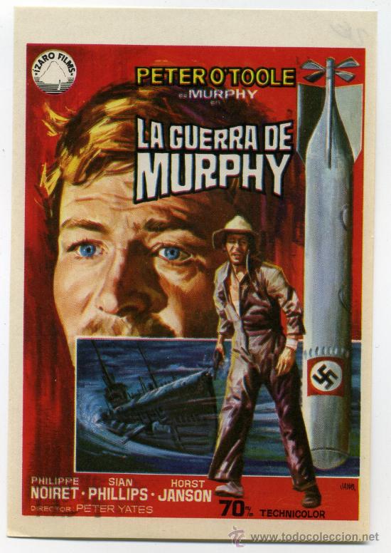 Cine: LA GUERRA DE MURPHY, con Peter OToole. - Foto 1