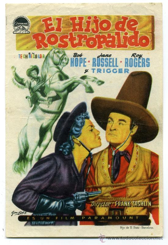 Cine: EL HIJO DE ROSTRO PALIDO, con Bob Hope. - Foto 1