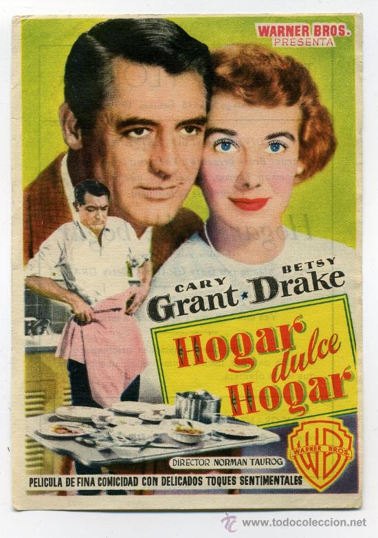 Cine: HOGAR DULCE HOGAR, con Cary Grant.