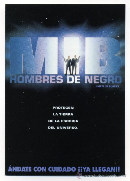 Cine: HOMBRES DE NEGRO, con Willi Smith - Foto 1