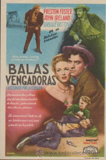 Cine: Balas vengadoras. Sencillo de Arajol. &iexcl;IMPECABLE! - Foto 1