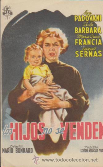 Kino: Los Hijos no se venden. Programa sencillo de CIC.