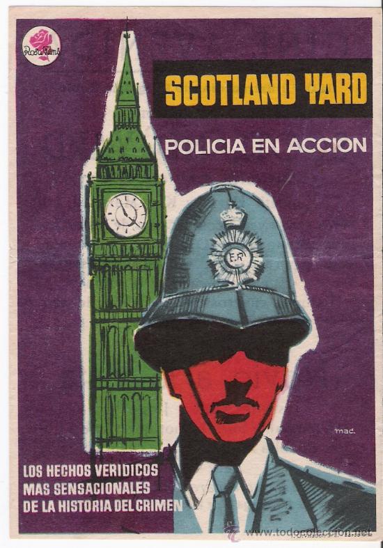 Cine: VERDE3-- PROGRAMA DE CINE -- SCOTLAND YARD POLICIA EN ACCION - Foto 1