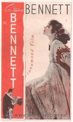 Cine: PTCC 302 TENTACION PROGRAMA DOBLE EXCLUSIVAS CINNAMOND CONSTANCE BENNETT JOEL MCCREA - Foto 1