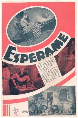 Cine: PTCC 506 ESPERAME PROGRAMA DOBLE PARAMOUNT CARLOS GARDEL INTERIOR VERTICAL - Foto 2