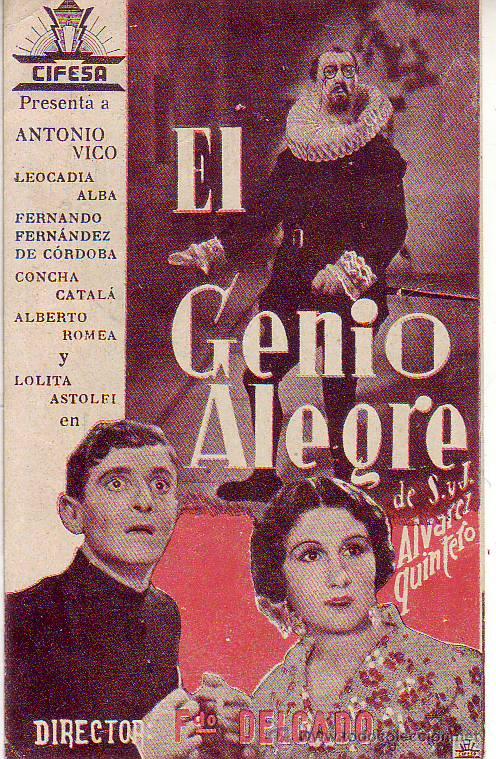 Cine: el genio alegre - c/p - Foto 1