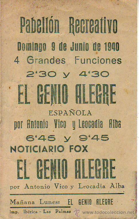 Cine: el genio alegre - c/p - Foto 2