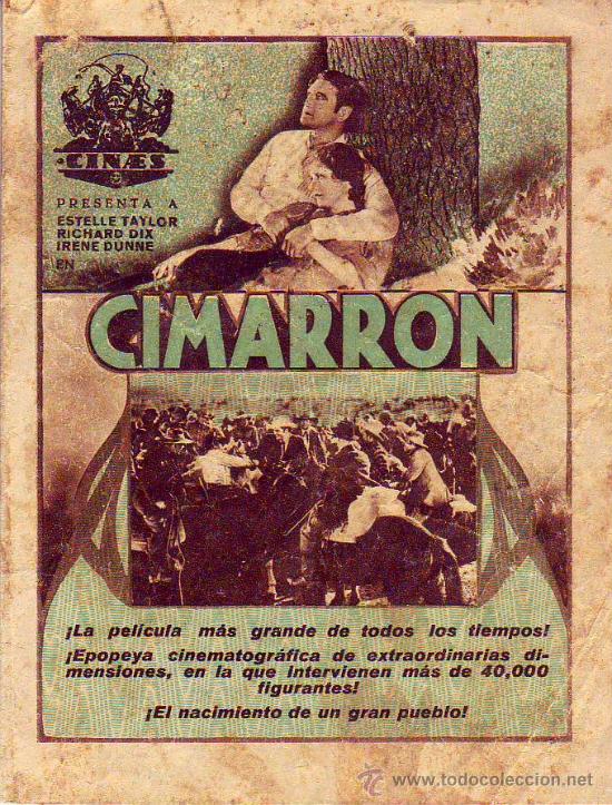 Cine: cimarron c/p doble - Foto 1