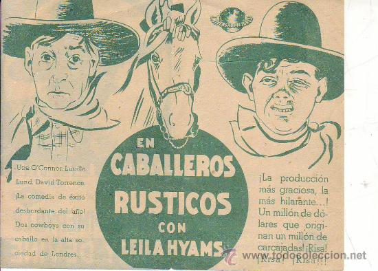 Cine: caballeros rusticos - Foto 3