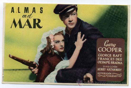 Cine: ALMAS EN EL MAR, con Gary Cooper.
