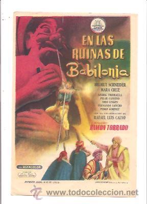 Cine: PROGRAMA EN LAS RUINAS DE BABILONIA - Foto 1