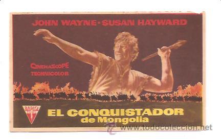 Cine: PROGRAMA EL CONQUISTADOR DE MONGOLIA - Foto 1