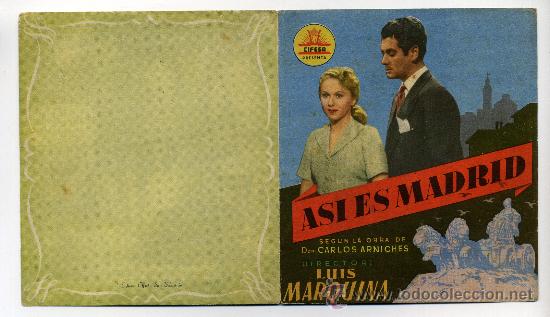 Cine: ASI ES MADRID, con Jos&eacute; Isbert. - Foto 1