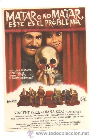 Cine: PROGRAMA MATAR O NO MATAR, ESTE ES EL PROBLEMA - Foto 1