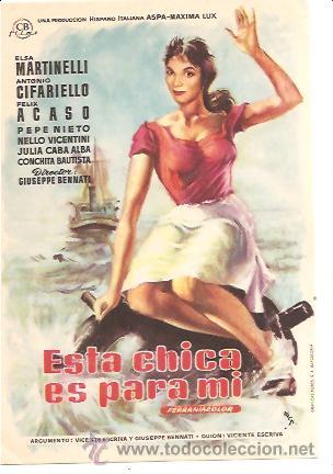 Cine: PROGRAMA ESTA CHICA ES PARA M&Iacute; - Foto 1
