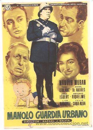 Cine: PROGRAMA MANOLO GUARDIA URBANO - Foto 1