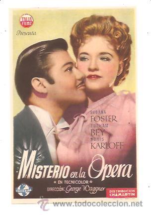 Cine: PROGRAMA MISTERIO EN LA &Oacute;PERA - Foto 1