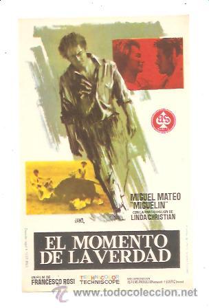 Cine: TOROS &ndash; PROGRAMA EL MOMENTO DE LA VERDAD - Foto 1