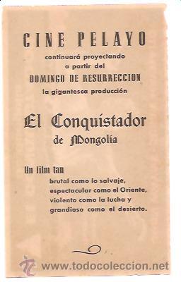 Cine: PROGRAMA EL CONQUISTADOR DE MONGOLIA - Foto 2