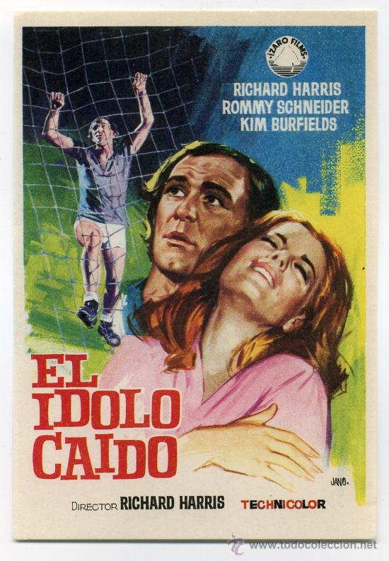 Cine: EL IDOLO CAIDO, con Romy Schneider.