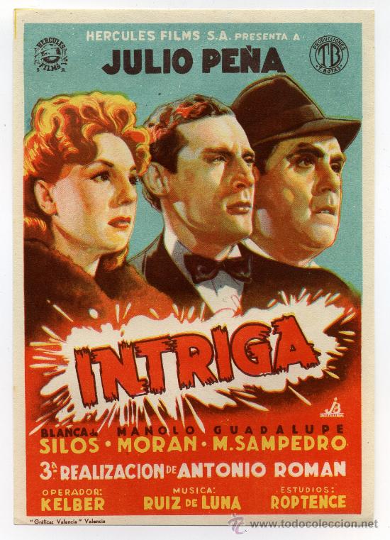 Cine: INTRIGA, con Manolo Mor&aacute;n. - Foto 1